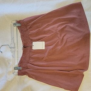 Green Envelope mini skirt -Large